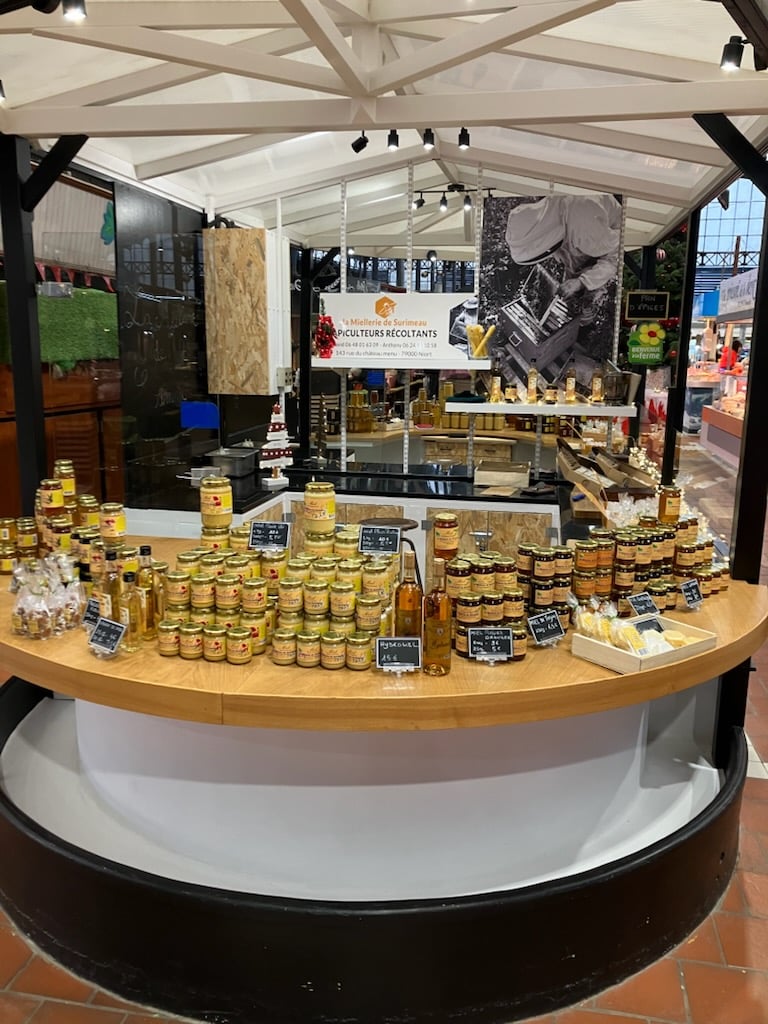 Nos miels aux halles de Niort